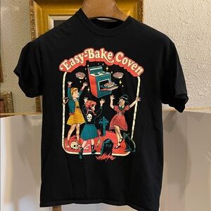 Black Graphic Tee - Easy-Bake Coven